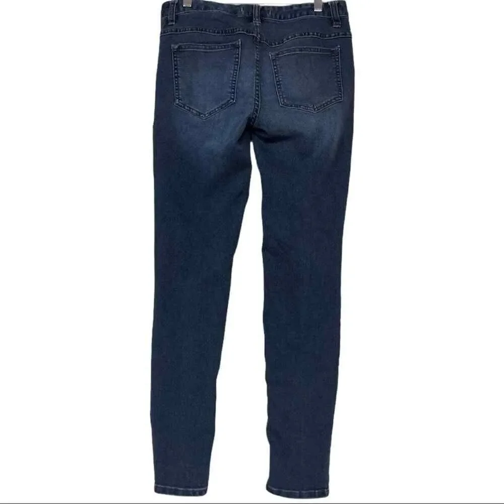 Free People Distressed Skinny Jeans